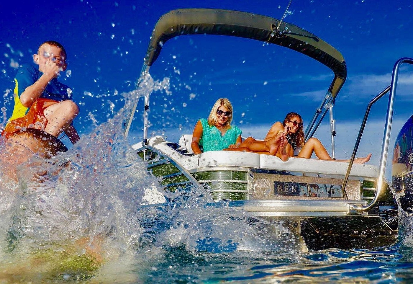 Crab Island Pontoon Boat Rentals